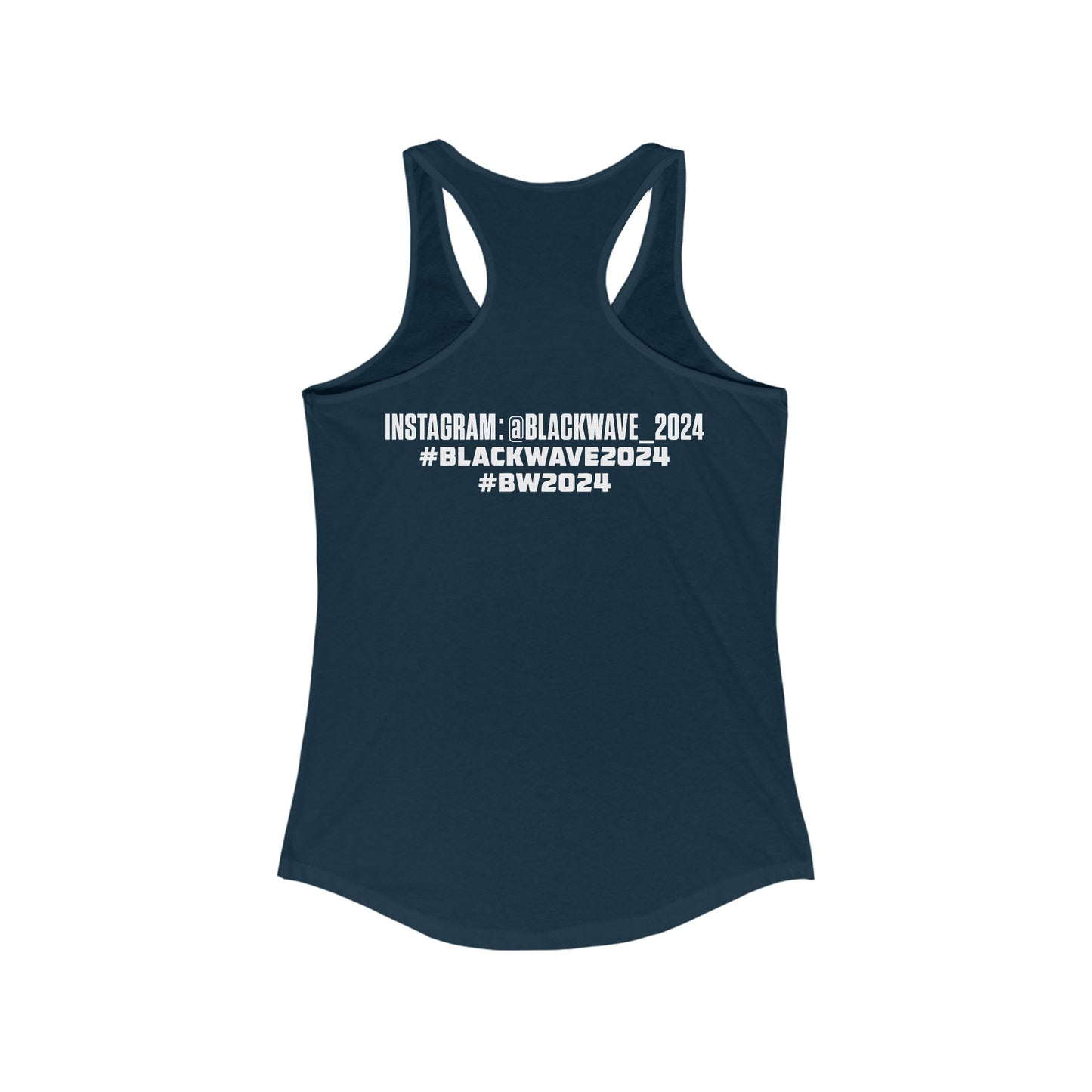 BLACKWAVE2024 - Women's Ideal Racerback Tank