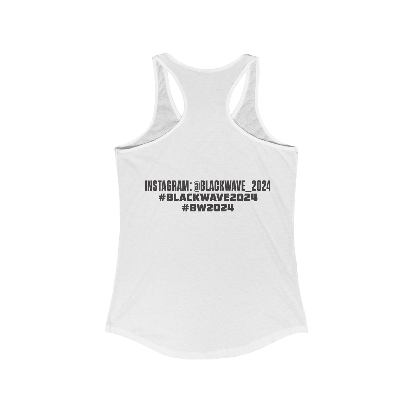 BLACKWAVE2024 - Women's Ideal Racerback Tank