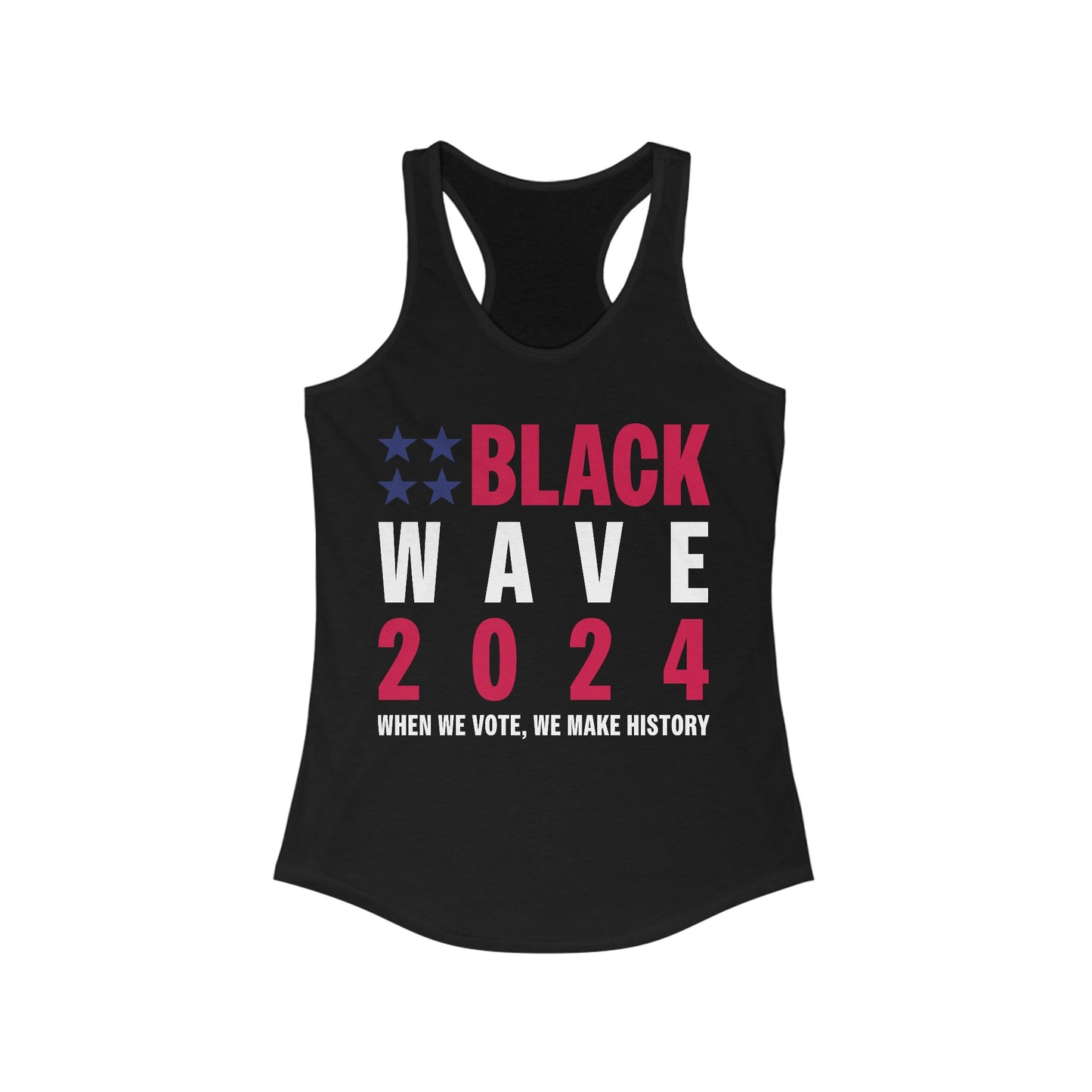 BLACKWAVE2024 - Women's Ideal Racerback Tank