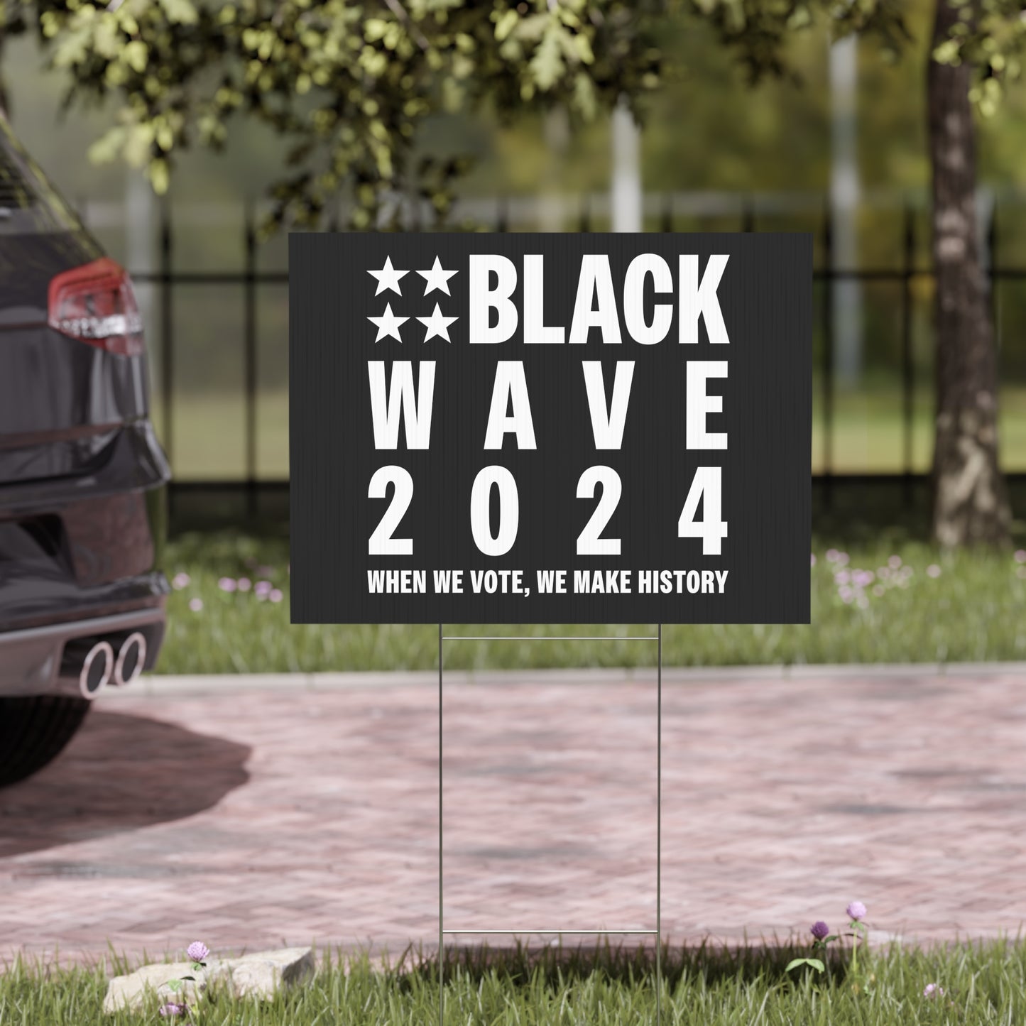 BLACKWAVE2024 - Yard Sign