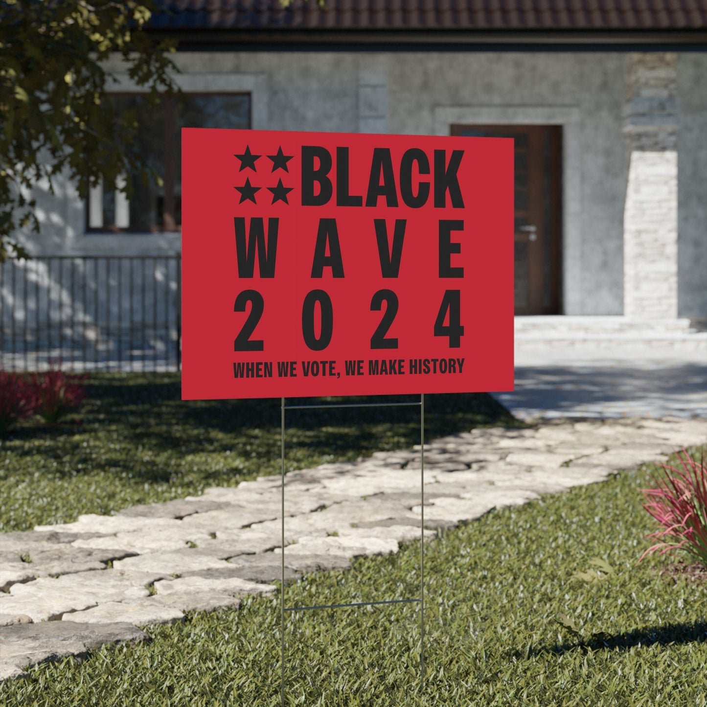 BLACKWAVE2024 - Yard Sign