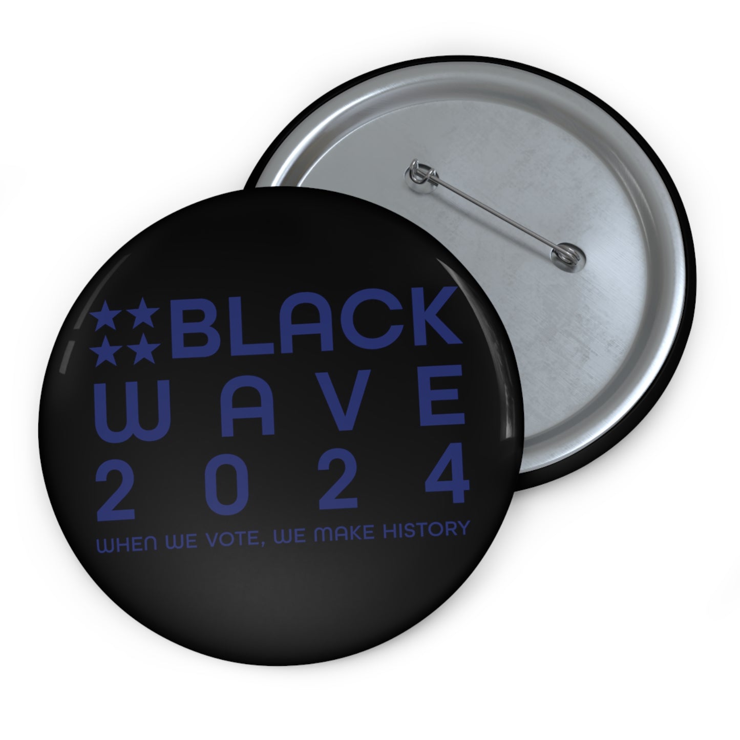 BLACKWAVE2024 Pin Buttons - Set of Two