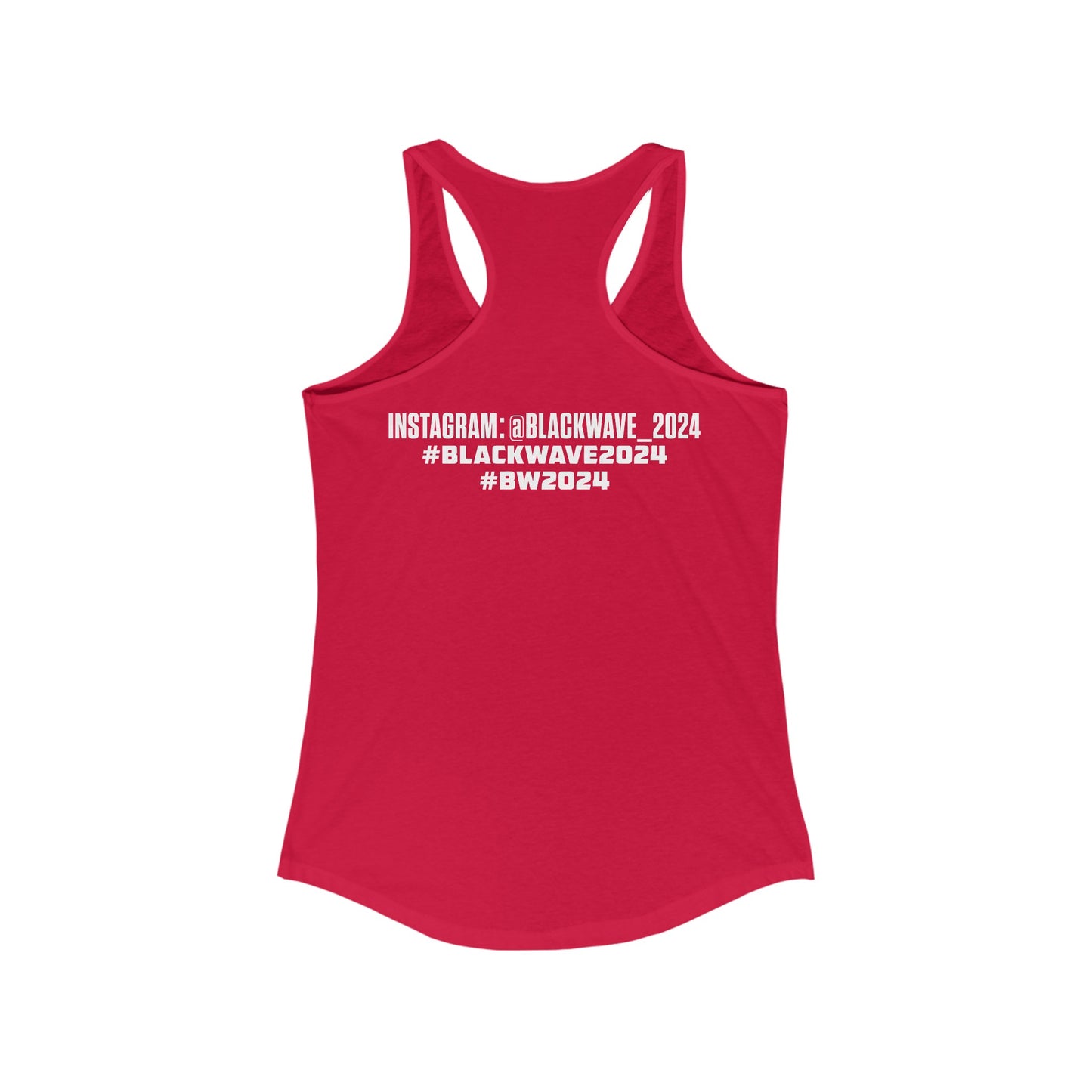 BLACKWAVE2024 - Women's Ideal Racerback Tank