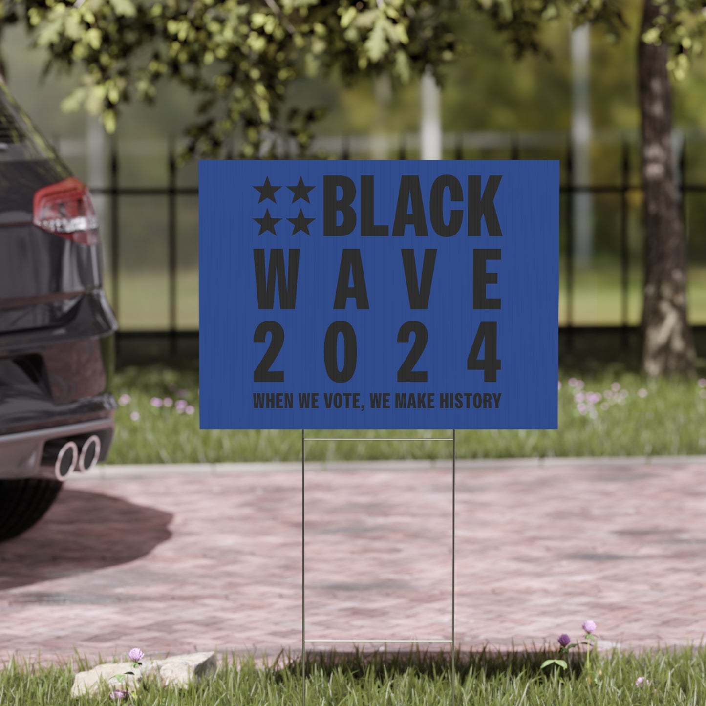 BLACKWAVE2024 - Yard Sign