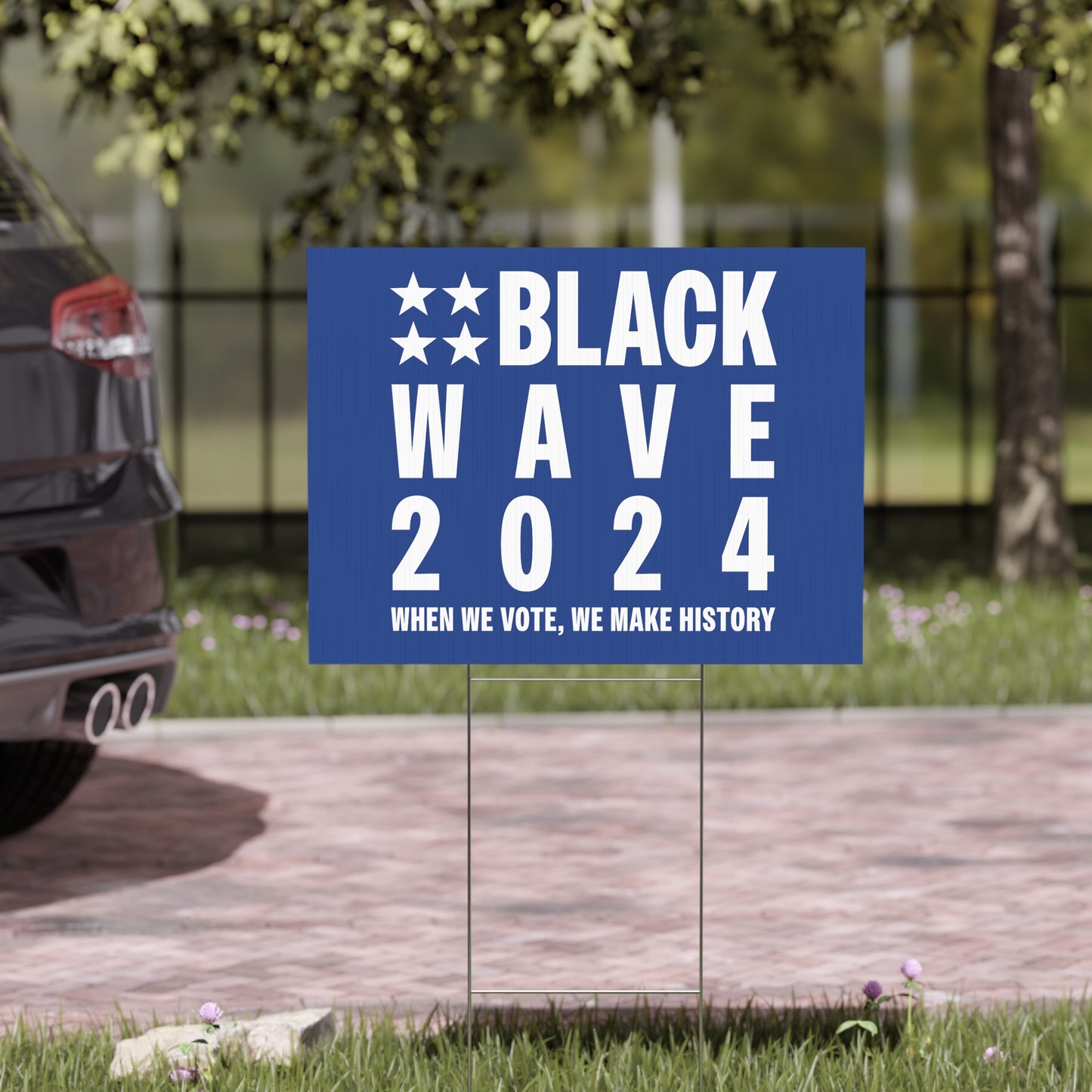 BLACKWAVE2024 - Yard Sign