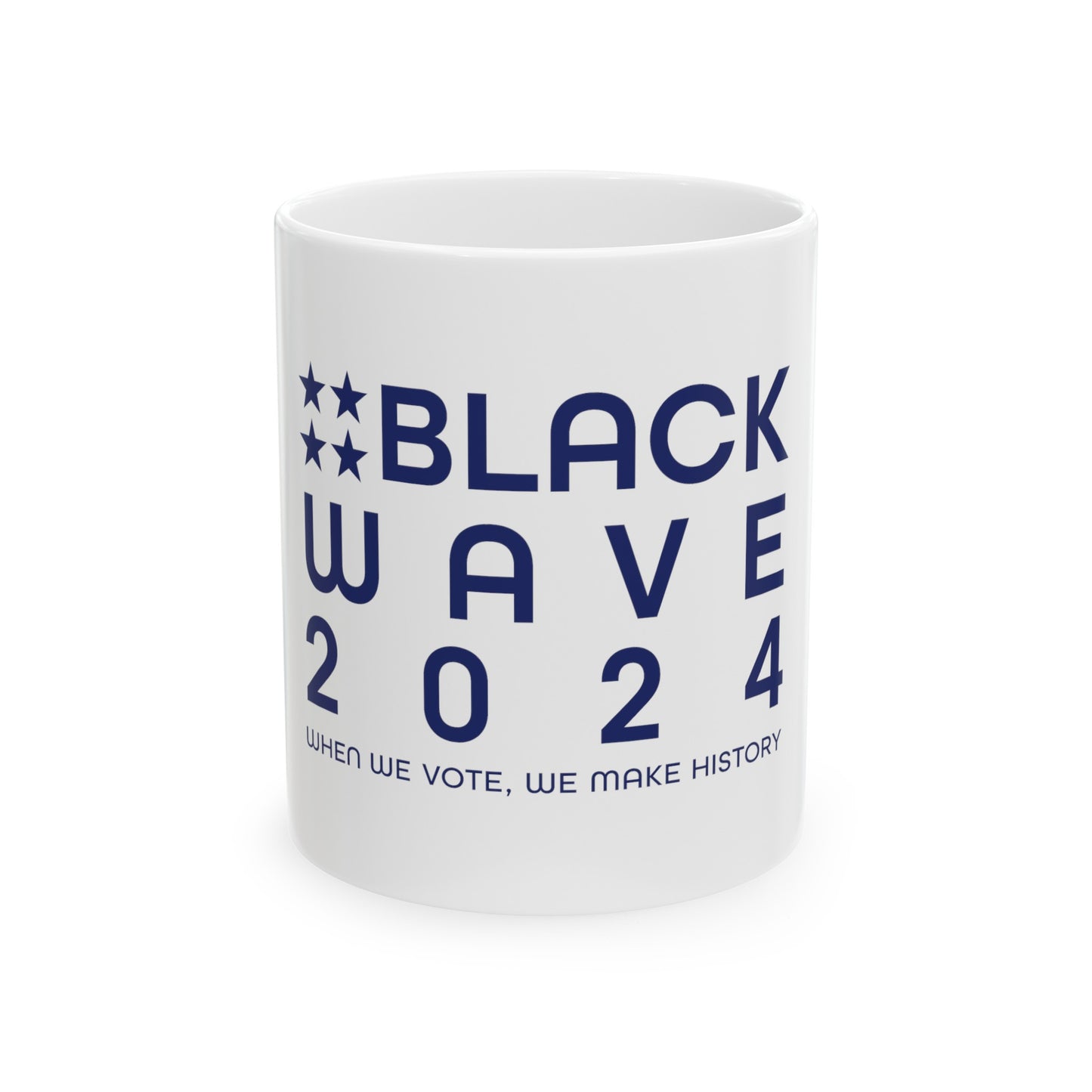 BLACKWAVE2024 - Ceramic Mug, 11oz