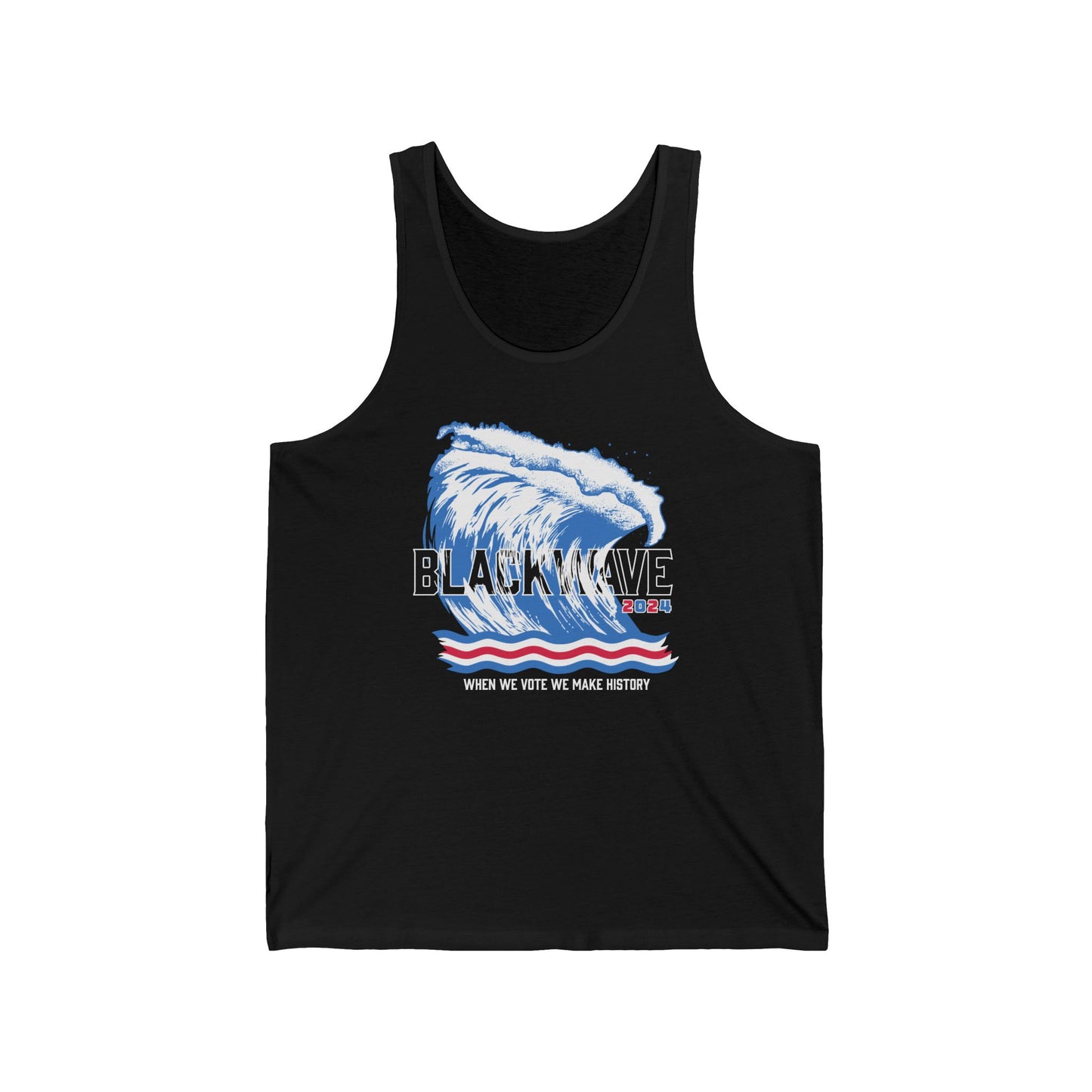 BlackWave2024 - Unisex Heavy Cotton Tank Tops