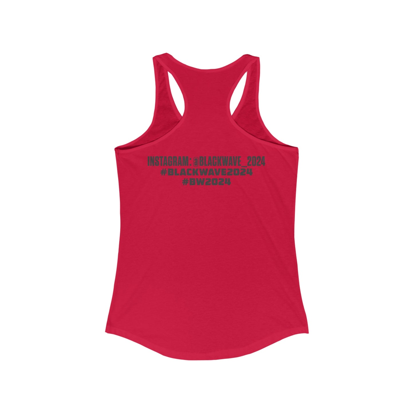 BLACKWAVE2024 - Women's Ideal Racerback Tank