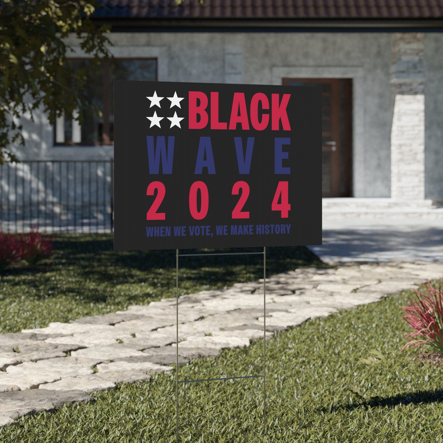 BLACKWAVE2024 - Yard Sign