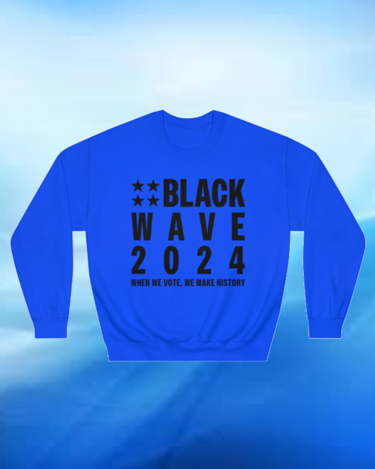 BLACKWAVE2024 - Unisex DryBlend® Crewneck Sweatshirt