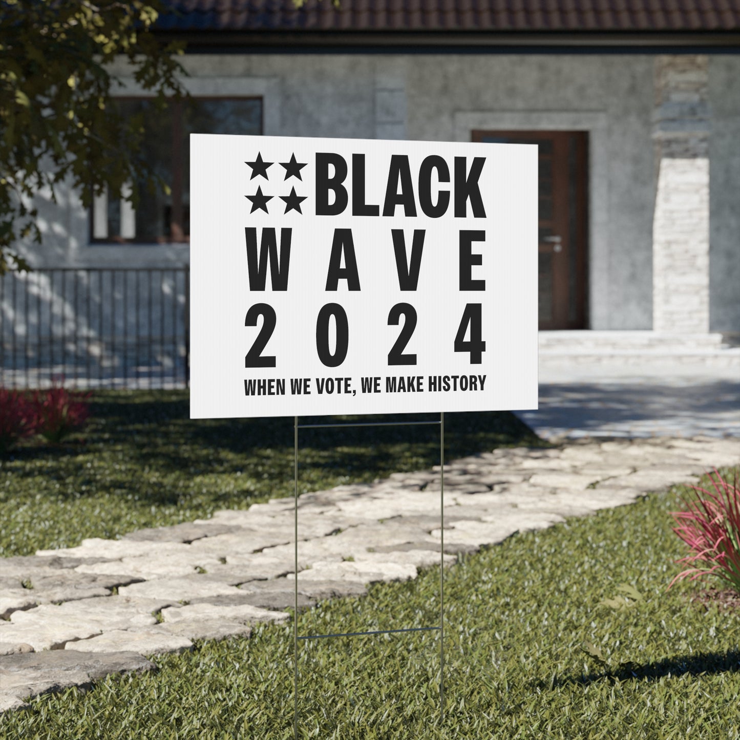 BLACKWAVE2024 - Yard Sign