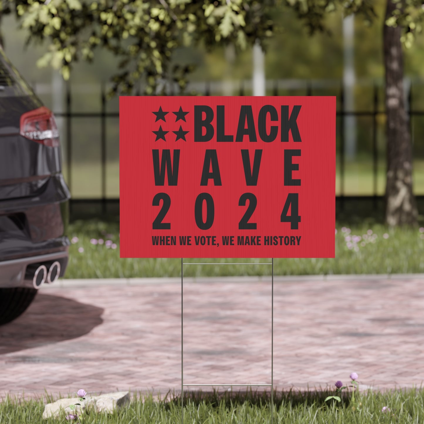 BLACKWAVE2024 - Yard Sign