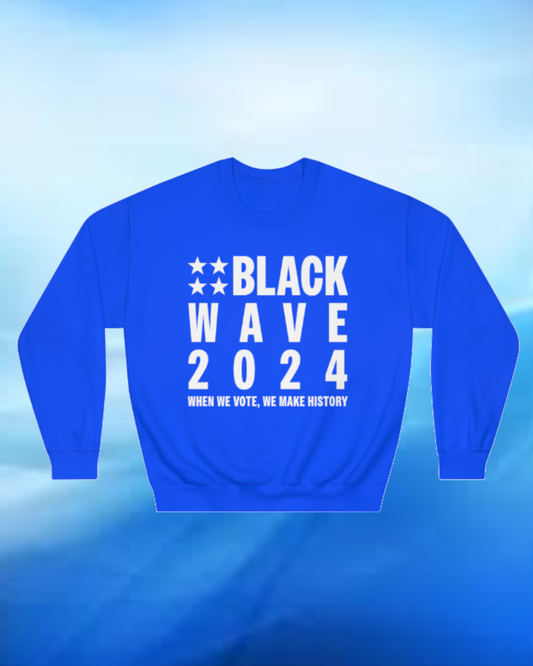 BLACKWAVE2024 - Unisex DryBlend® Crewneck Sweatshirt