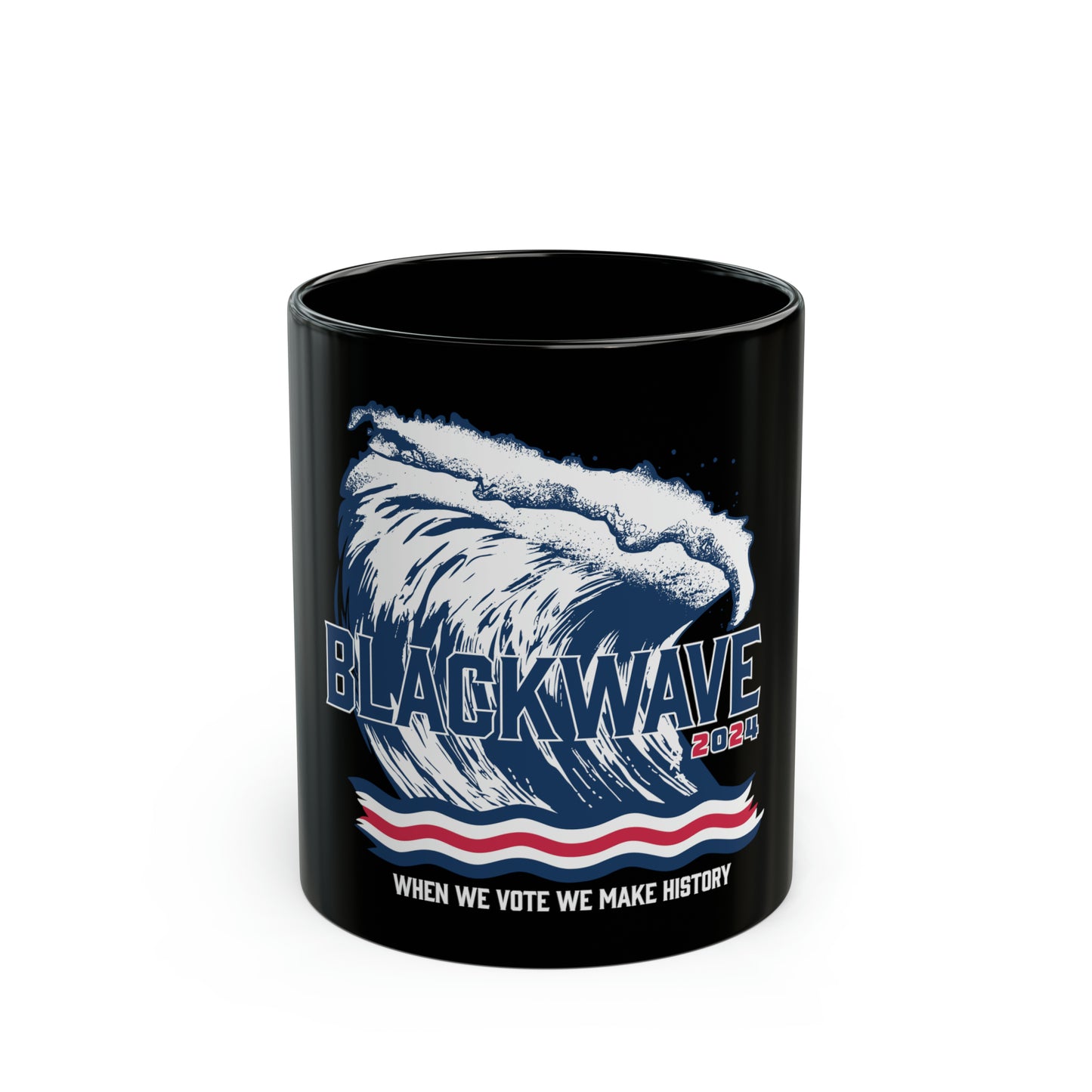 BlackWave2024 - Black Mug (11oz, 15oz)