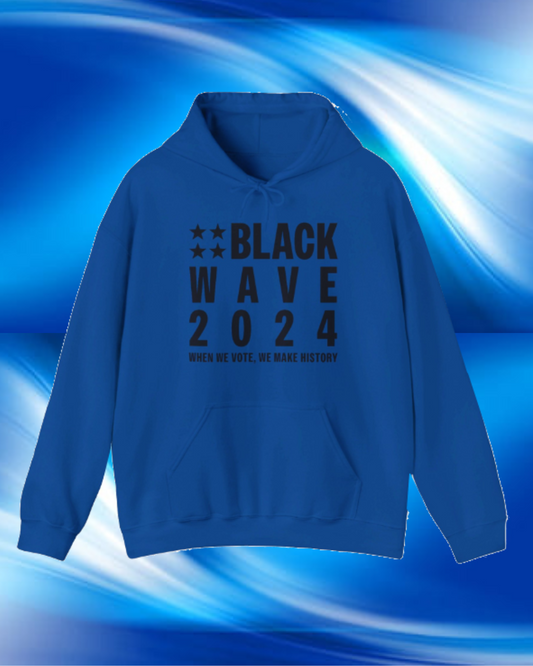 BLACKWAVE2024 - Unisex Heavy Blend™ Hooded Sweatshirt