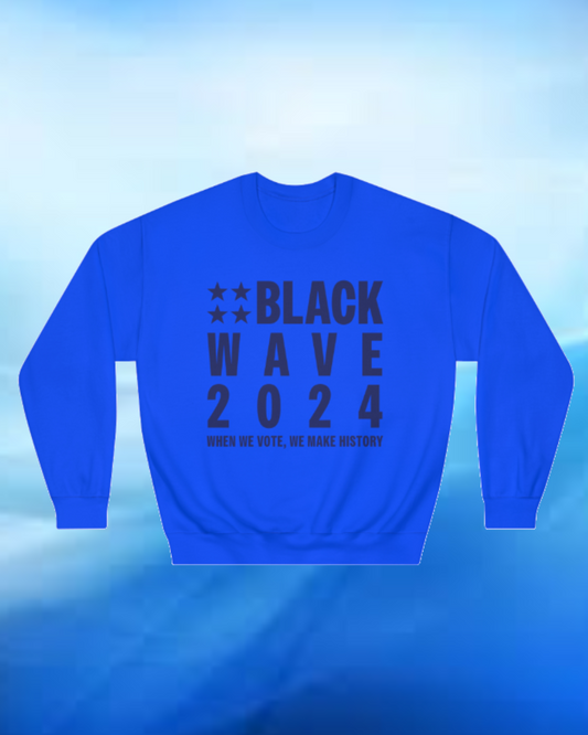 BLACKWAVE2024 - Unisex DryBlend® Crewneck Sweatshirt