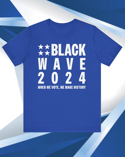 BLACKWAVE2024 - Unisex Jersey Short Sleeve T-shirts