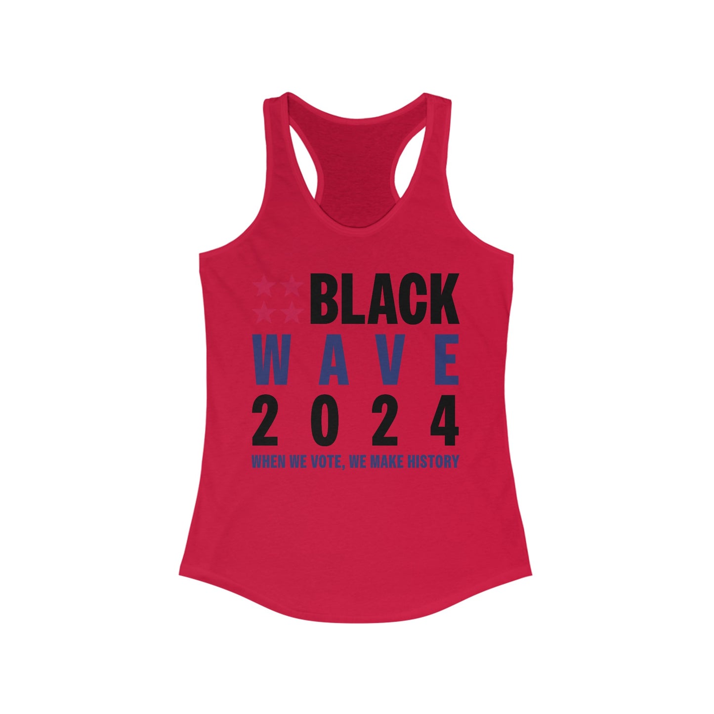 BLACKWAVE2024 - Women's Ideal Racerback Tank