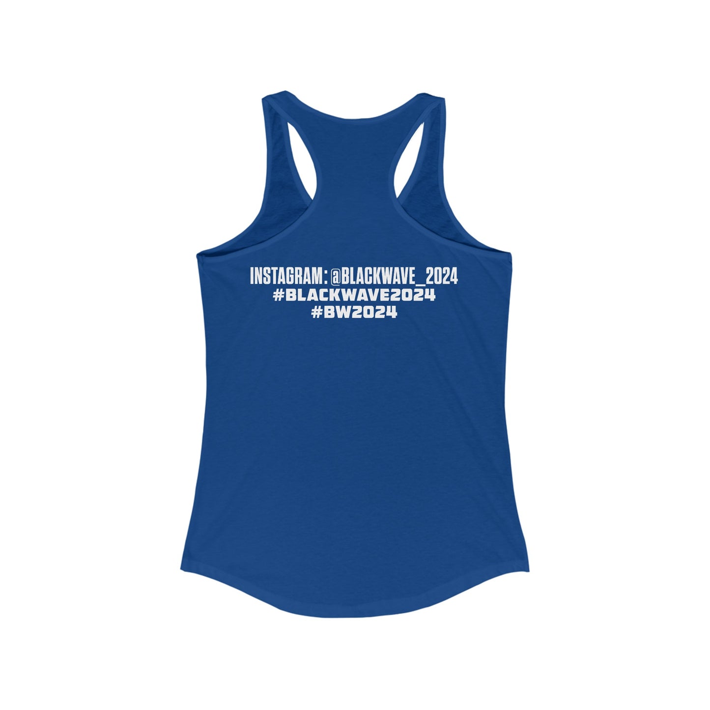 BLACKWAVE2024 - Women's Ideal Racerback Tank