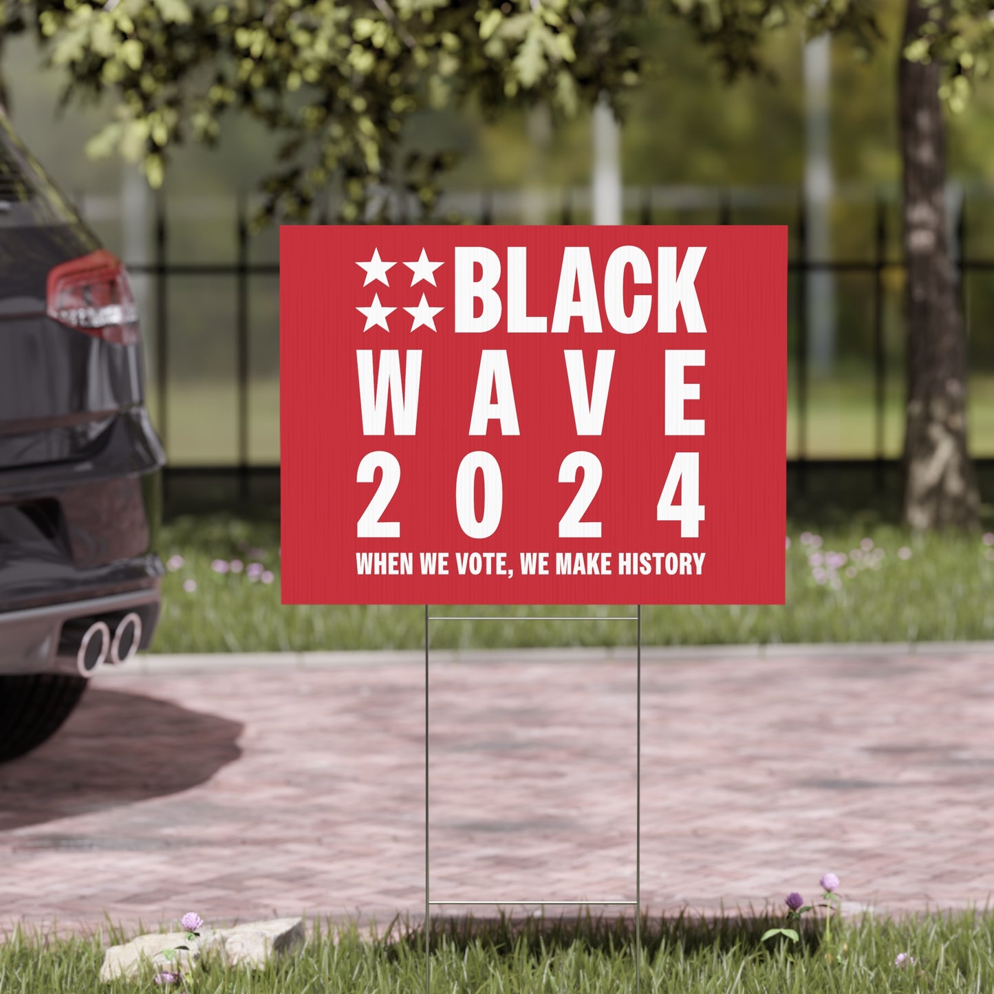 BLACKWAVE2024 - Yard Sign