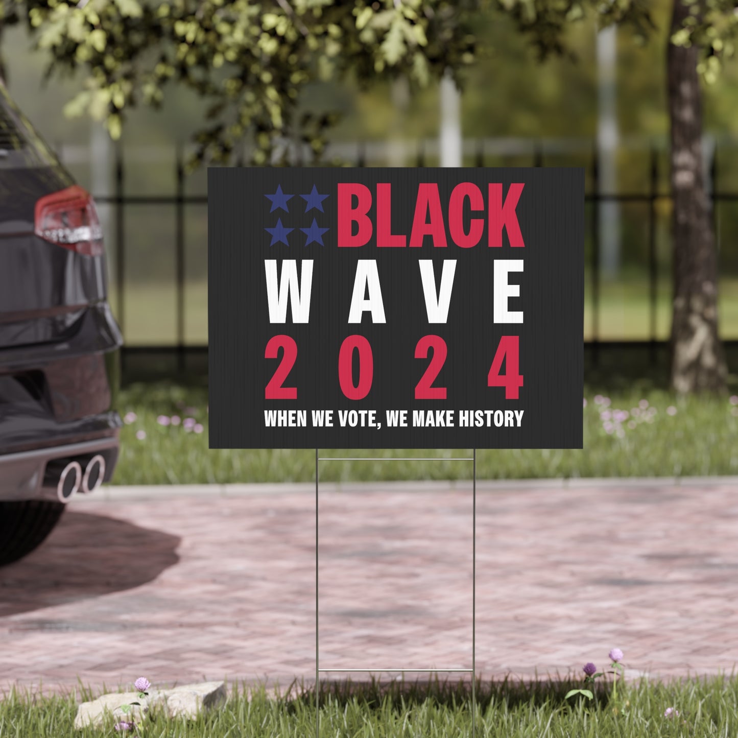 BLACKWAVE2024 - Yard Sign