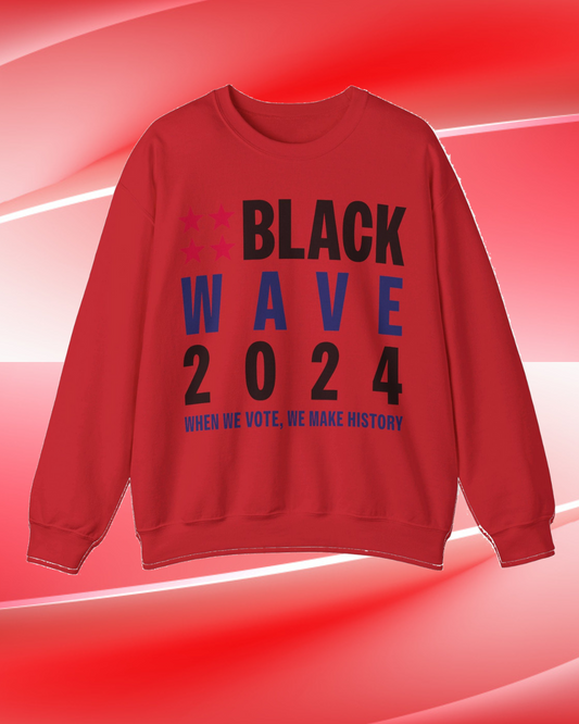 BLACKWAVE2024 - Unisex DryBlend® Crewneck Sweatshirt