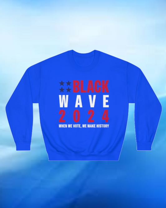 BLACKWAVE2024 - Unisex DryBlend® Crewneck Sweatshirt