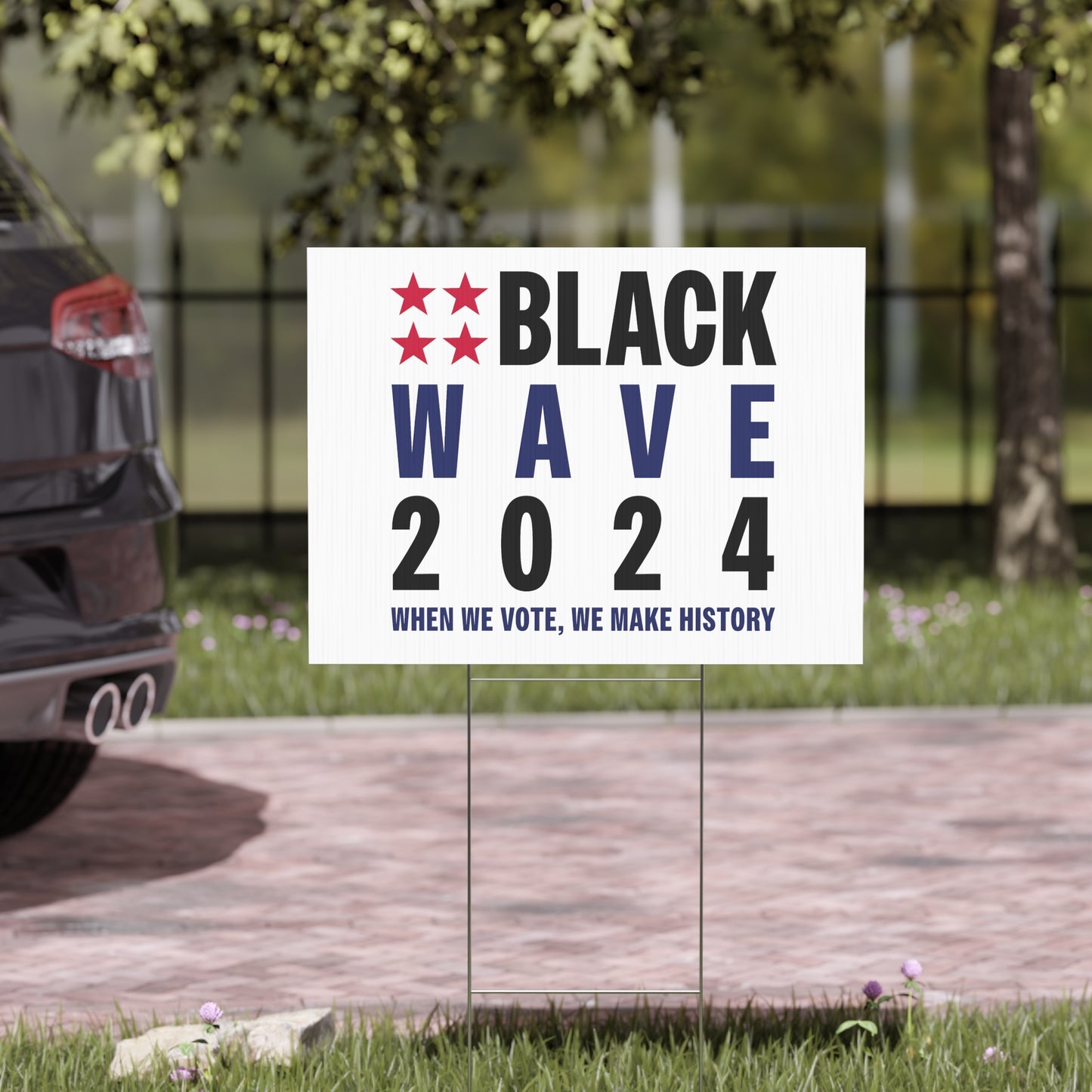 BLACKWAVE2024 - Yard Sign