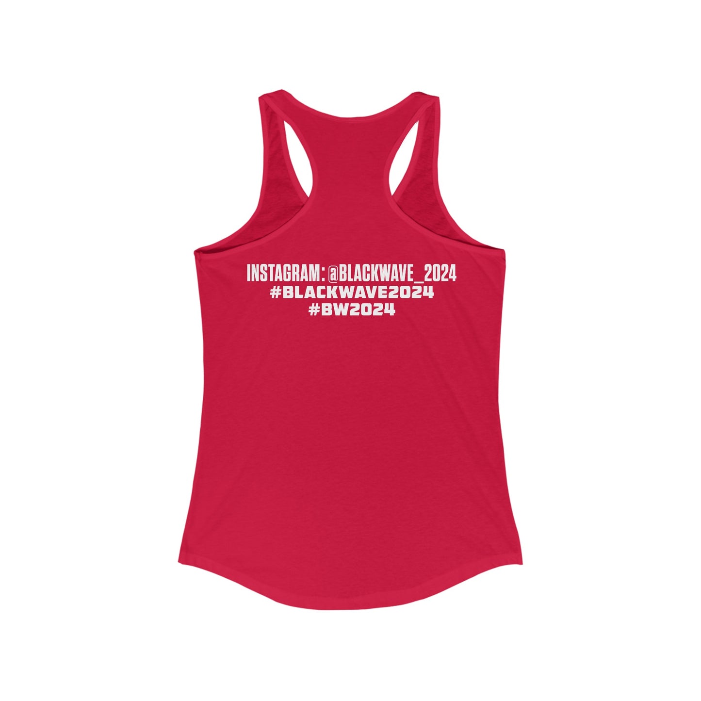 BLACKWAVE2024 - Women's Ideal Racerback Tank