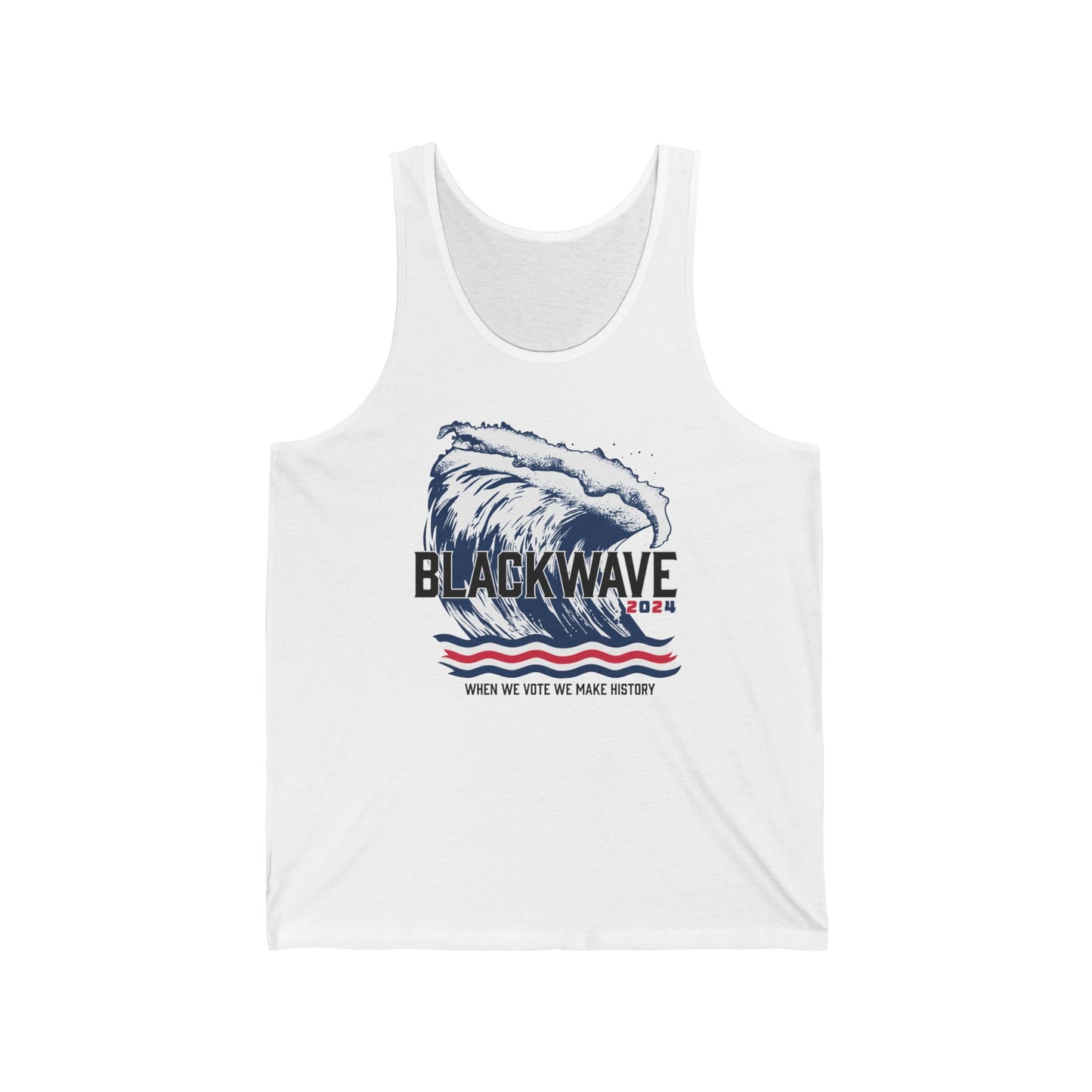 BlackWave2024 - Unisex Heavy Cotton Tank Top