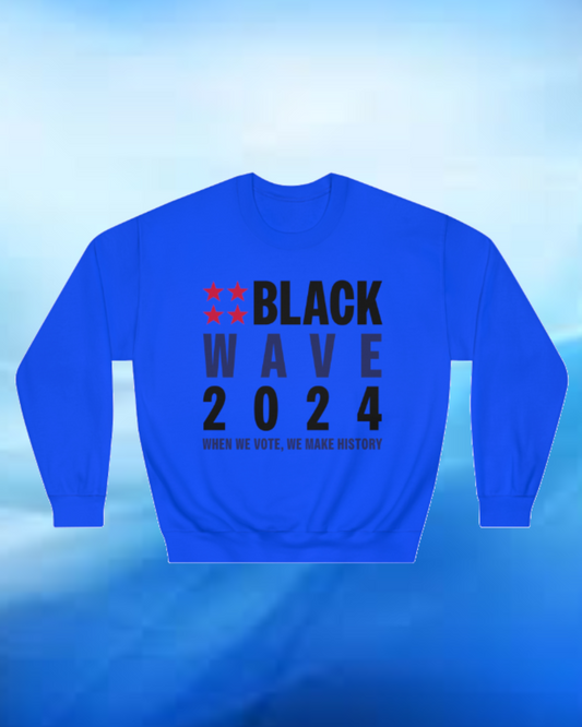 BLACKWAVE2024 - Unisex DryBlend® Crewneck Sweatshirt