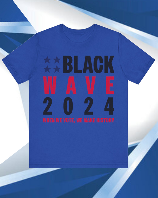 BLACKWAVE2024 - Unisex Jersey Short Sleeve T-shirts