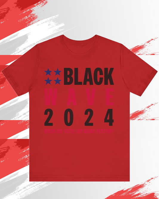 BLACKWAVE2024 - Unisex Jersey Short Sleeve T-shirts