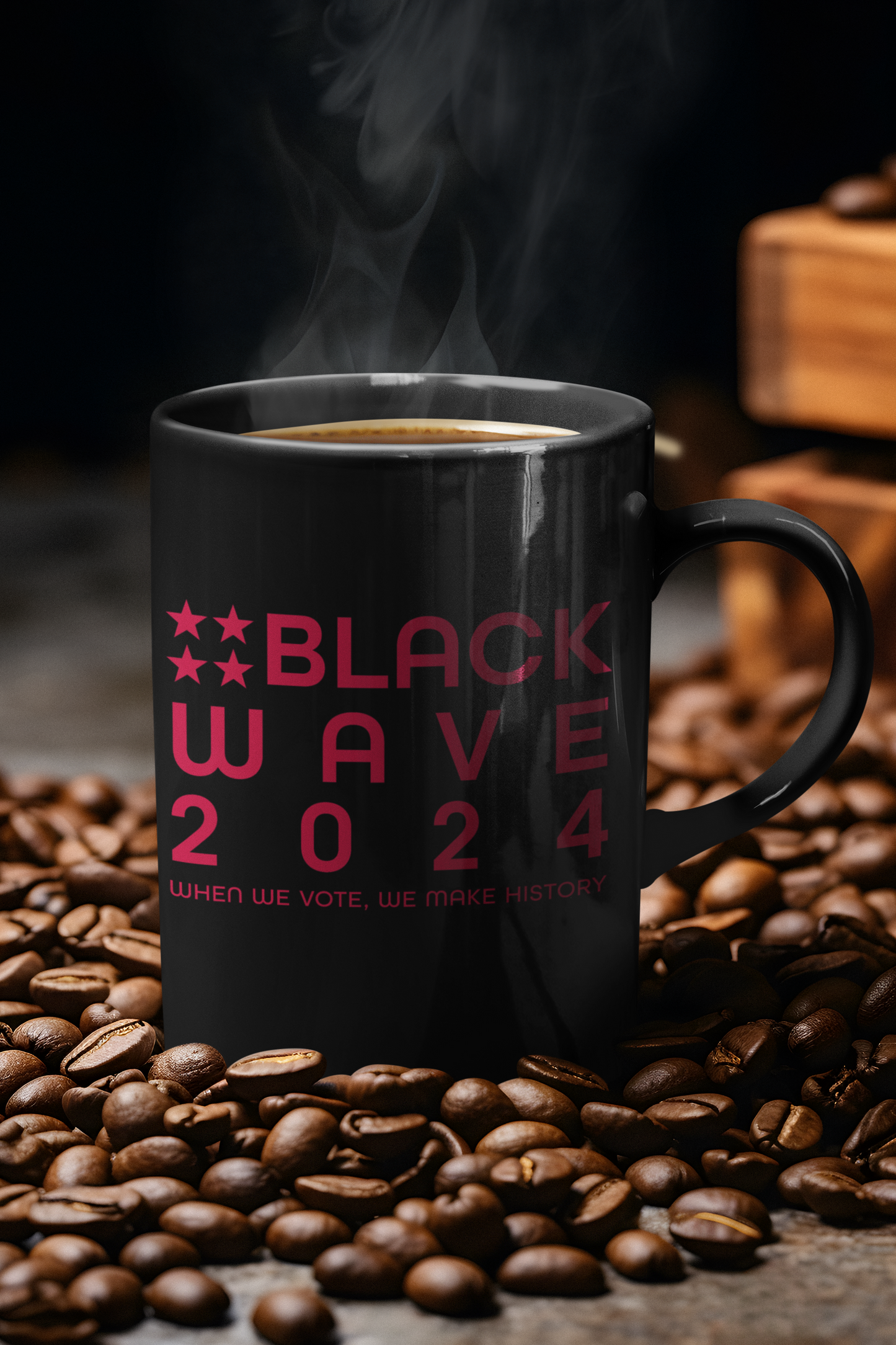 BLACKWAVE2024 - Black Mug (11oz, 15oz)