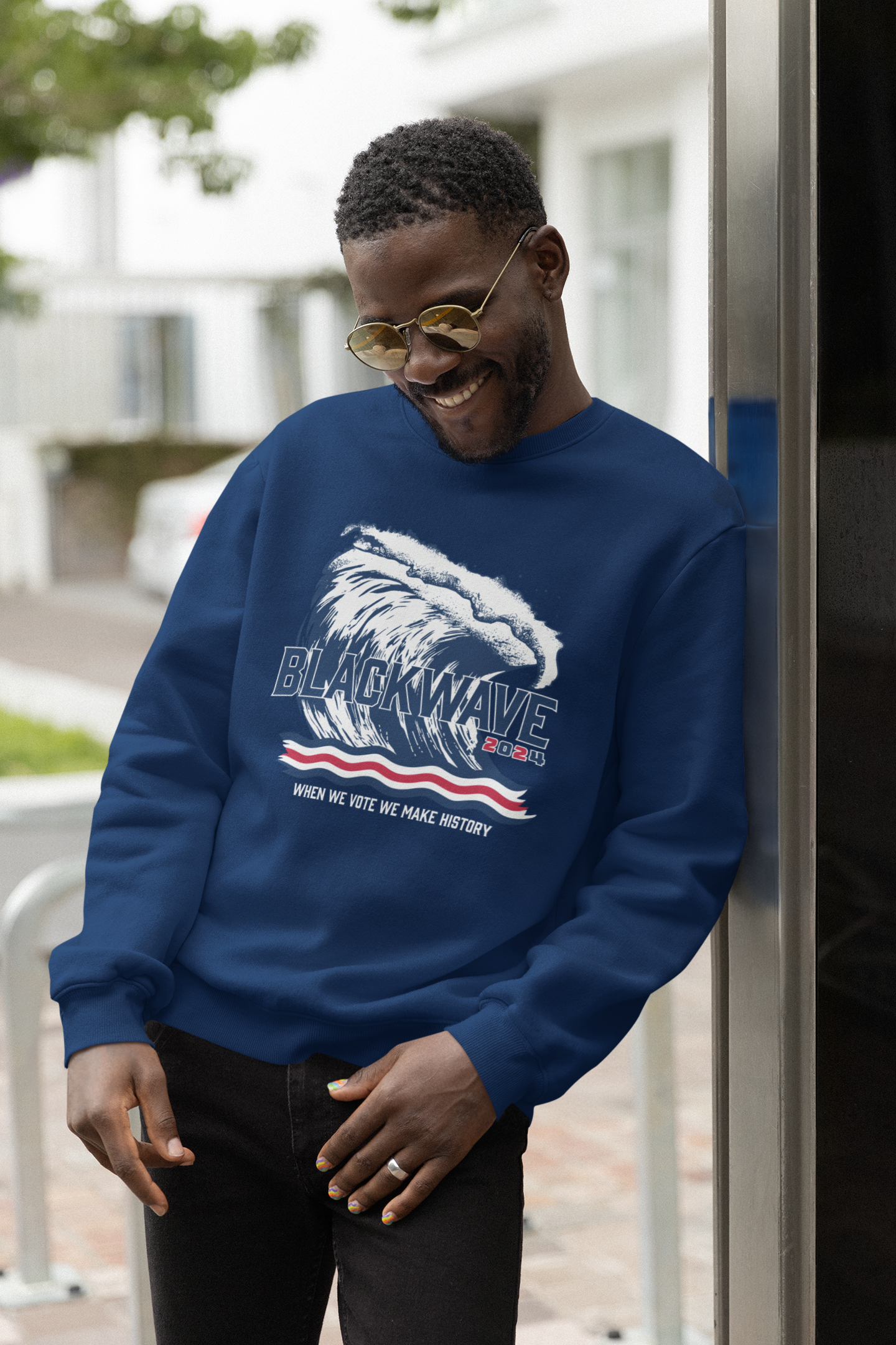 BlackWave2024 - Unisex Heavy Blend™ Crewneck Sweatshirt