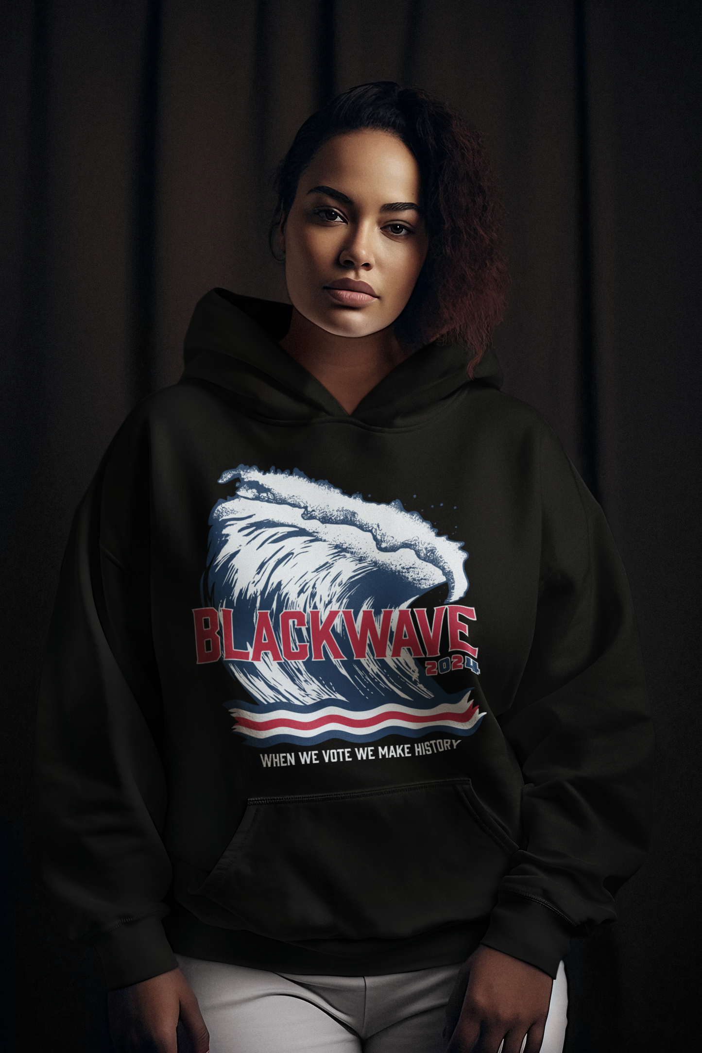 BlackWave2024 - Unisex Heavy Blend™ Hooded Sweatshirt