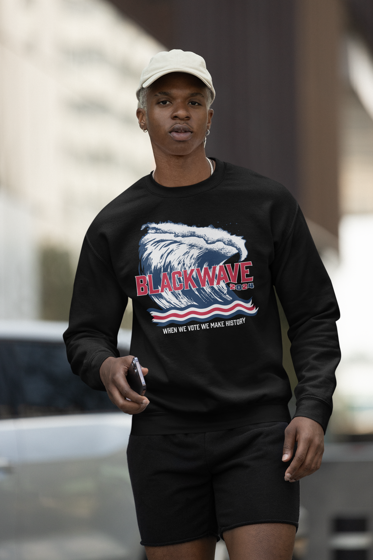 BlackWave2024 - Unisex Heavy Blend™ Crewneck Sweatshirt