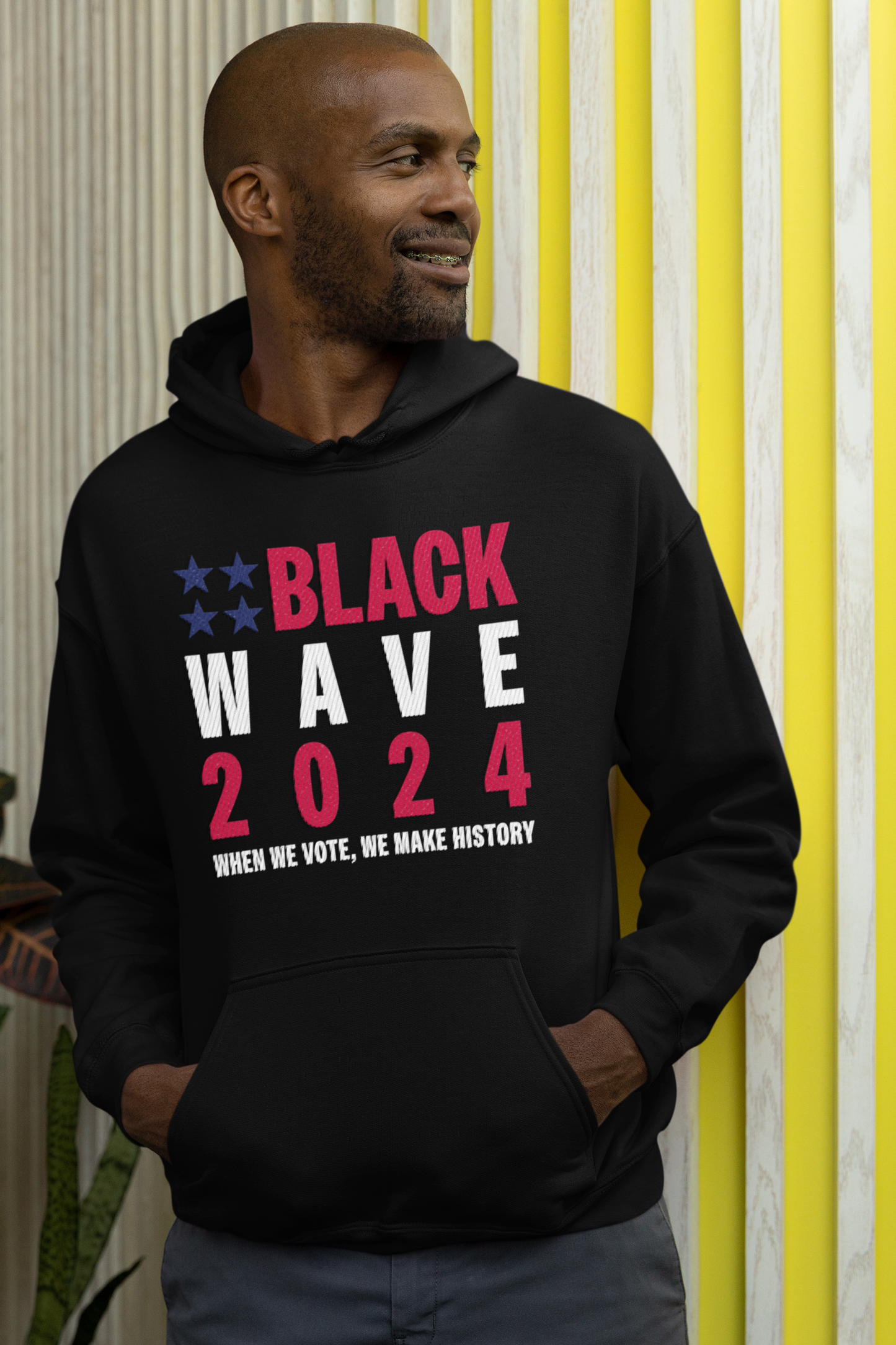 BLACKWAVE2024 - Unisex Heavy Blend™ Hooded Sweatshirt