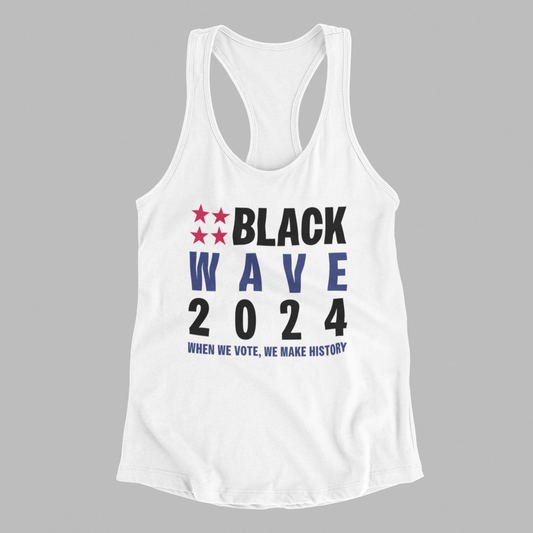 BLACKWAVE2024 - Women's Ideal Racerback Tank