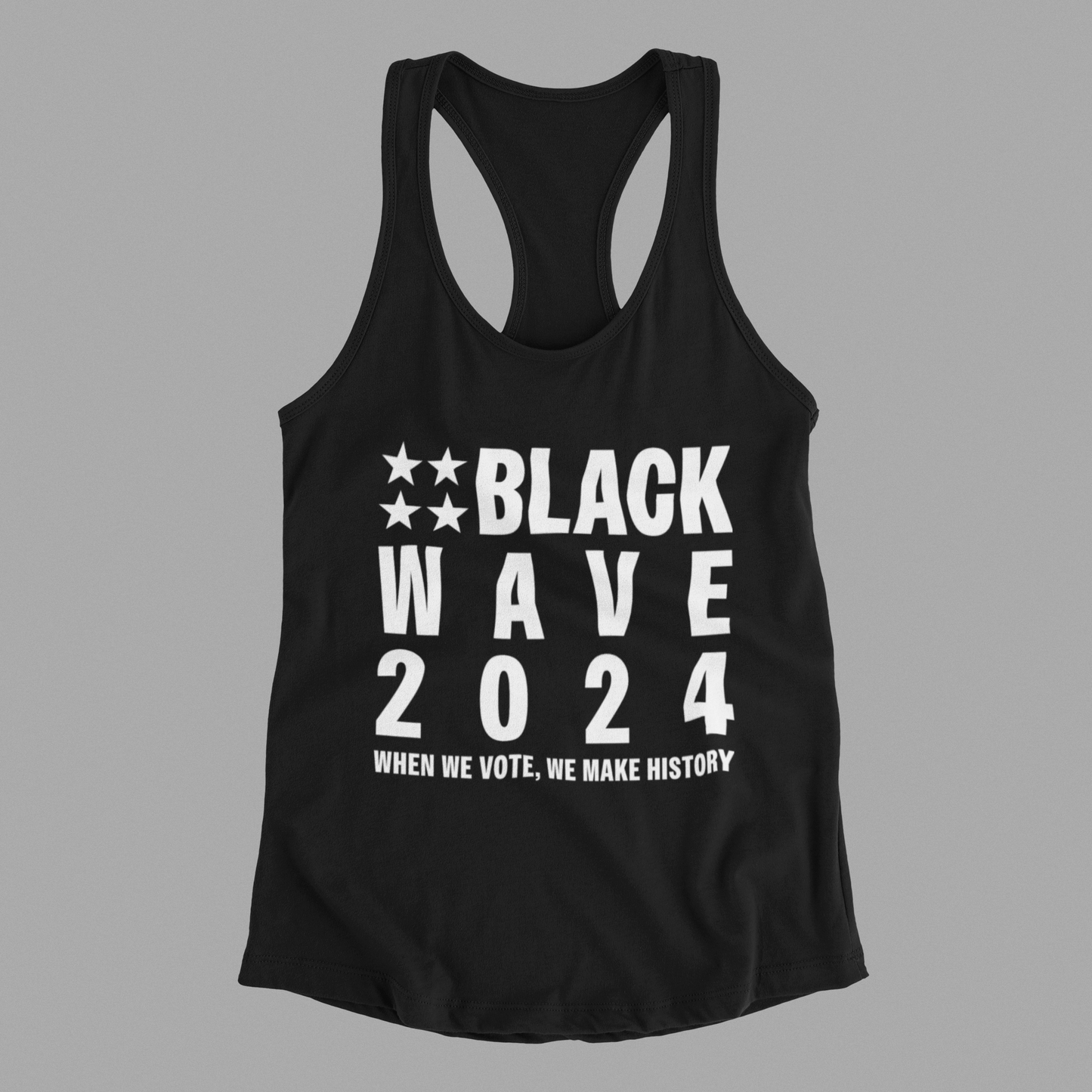 BLACKWAVE2024 - Women's Ideal Racerback Tank