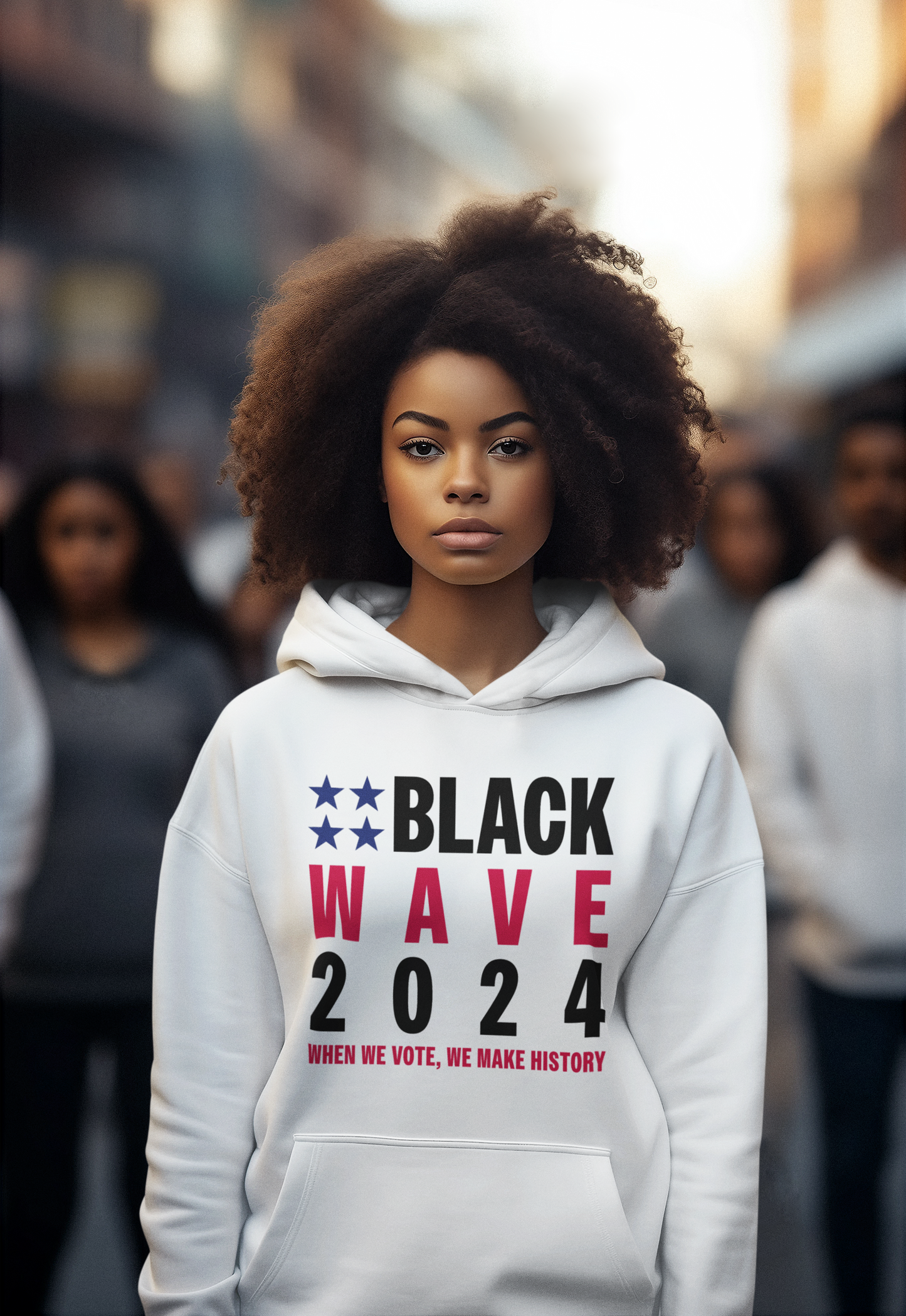 BLACKWAVE2024 - Unisex Heavy Blend™ Hooded Sweatshirt