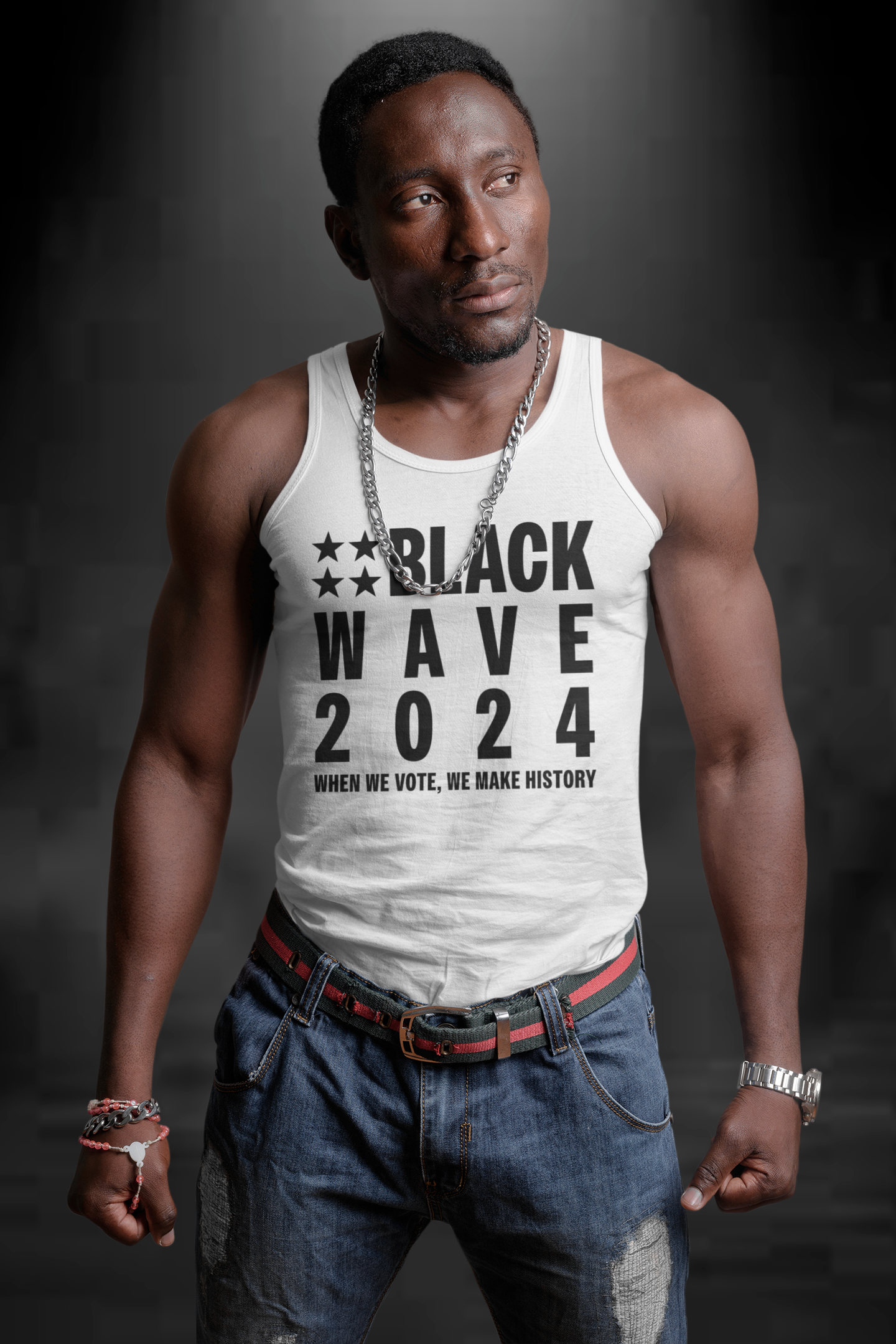 BLACKWAVE2024 - Unisex Jersey Tank